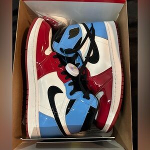 Jordan 1 Retro High Fearless UNC Chicago Size 9.5 Men’s
